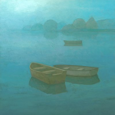 Misty Blue Lake -veneet tekijältä Steve Mitchell
