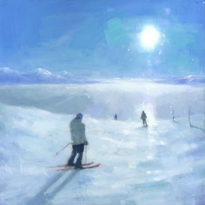 Sunny Mountainin hiihtokeskus tekijältä Steve Mitchell