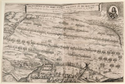 Kuvaus Hänen Majesteettien hevos- ja jalkaarmeijasta ja Sir Thomas Fairefaxista; kesäkuun neljäntenätoista päivänä 1645 tekijältä Streeter