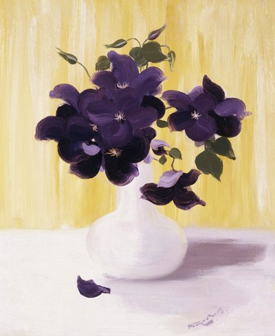 Valkoinen maljakko. Stuart Parkin (1862-1933) maalaus Yksityiskokoelma. tekijältä Stuart Park