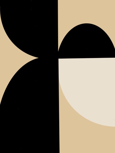 Abstraktit geometriset käyrät tekijältä Studio Palette