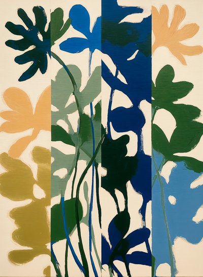 Kukkaiset värilohkot tekijältä Studio Palette