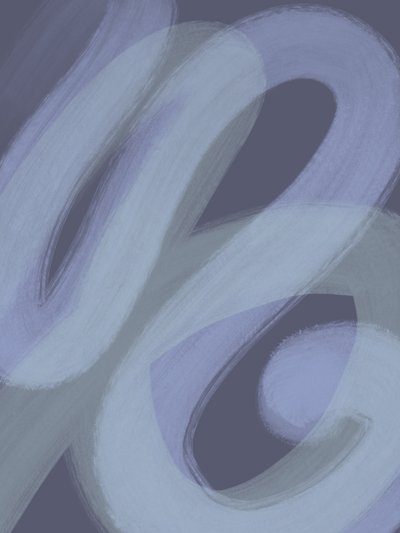 Virtaava violetti abstraktio tekijältä Studio Palette