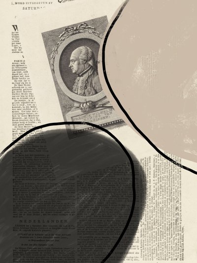 Historiallinen kollaasimuotokuva tekijältä Studio Palette