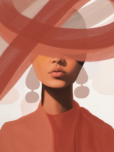 Moderni, rauhallinen muotokuva tekijältä Studio Palette