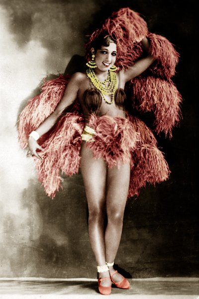 Josephine Baker Folies Bergeresissä tekijältä Studio Walery