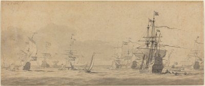 Meren tekijältä Style of Willem van de Velde the Younger