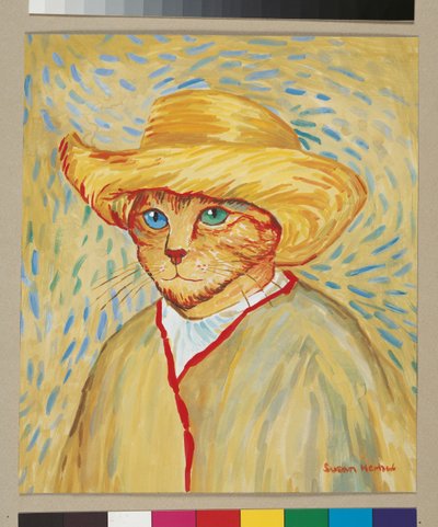 Kuvitus elokuvasta Cats Galore! A Compendium of Cultured Cats (julkaisu 2015). tekijältä Susan Herbert