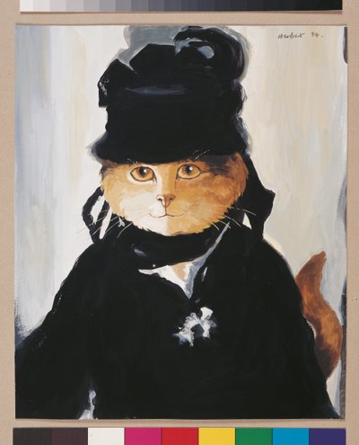 Kuvitus elokuvasta Cats Galore! A Compendium of Cultured Cats (julkaisu 2015). tekijältä Susan Herbert