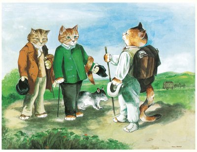 Kuvitus teoksesta The Cats
