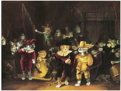 Kuvitus teoksesta The Cats