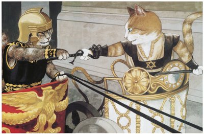 Kuvitus elokuvasta Cats (julkaisu 2006) tekijältä Susan Herbert