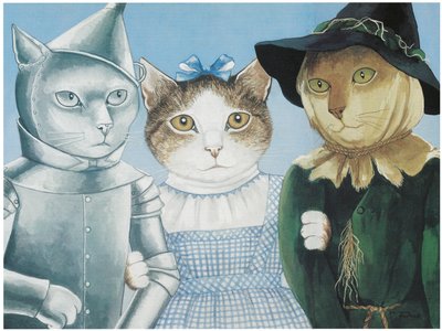 Kuvitus elokuvasta Cats (julkaisu 2006) tekijältä Susan Herbert