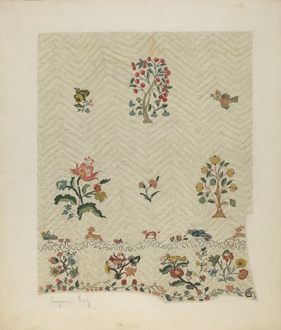 Päiväpeite, c. 1941. tekijältä Suzanne Roy
