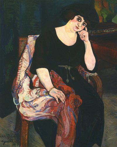 Madame Zamaronin muotokuva tekijältä Marie Clementine (Suzanne) Valadon