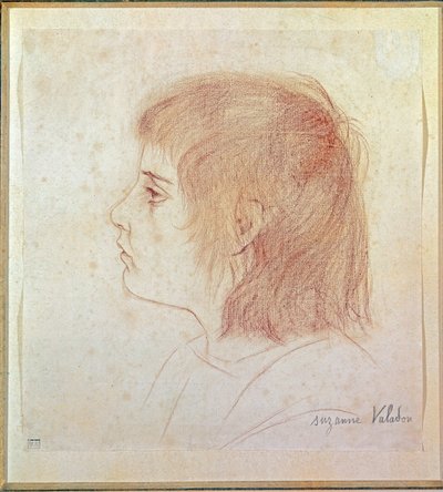 Taidemaalari Maurice Utrillon muotokuva lapsena tekijältä Suzanne Valadon