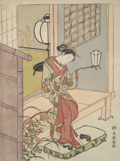 Tulosta, n. 1762, n. 1762. tekijältä Suzuki Harunobu