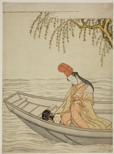 Hakubyo Dancer Jäsen Asazuma Boa t tekijältä Suzuki Harunobu