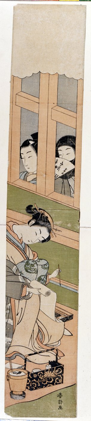 Shirai Gonpachi. P Rin ts by Harunobu Suzuki (17224 / 25-1770). tekijältä Suzuki Harunobu