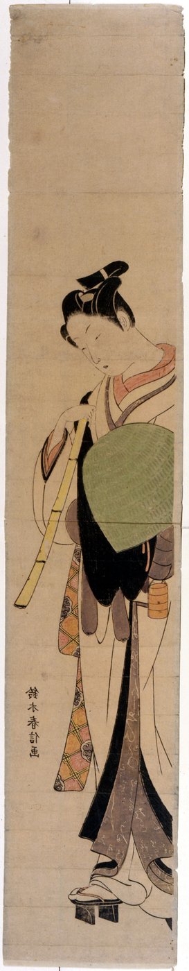 Tekou r Tesan Hinatsuru. P Rin ts by Harunobu Suzuki (17224 / 25-1770). tekijältä Suzuki Harunobu
