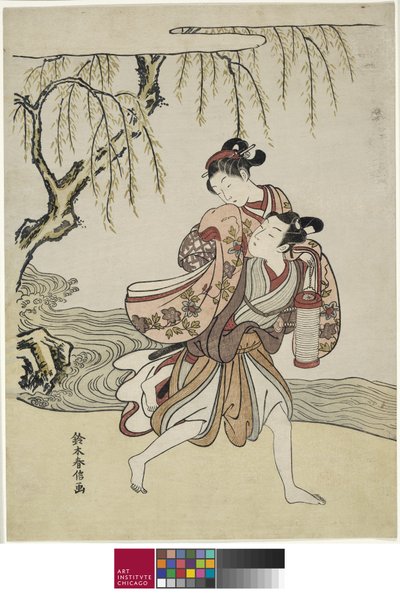 The Elopement tekijältä Suzuki Harunobu