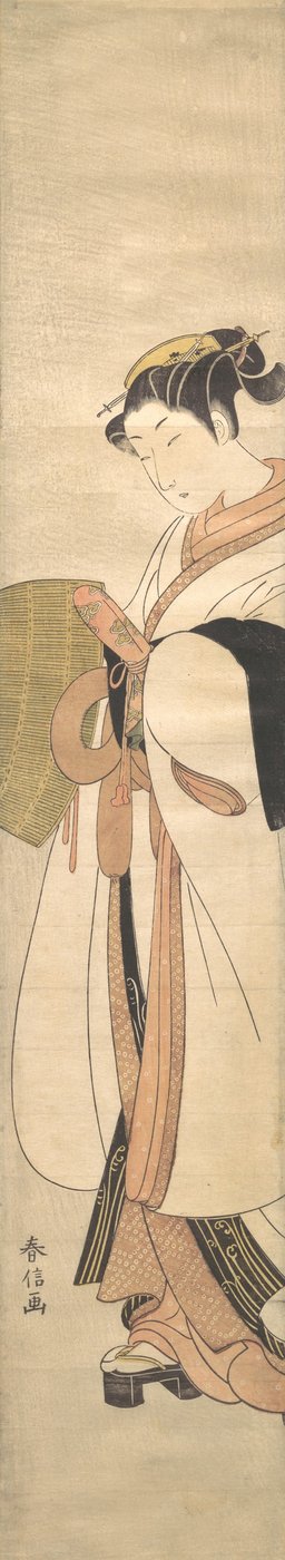 Nuori purppura, luultavasti 1770, luultavasti 1770. tekijältä Suzuki Harunobu
