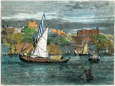 Näkymä Portoon, Portugaliin, 1880 tekijältä Swain