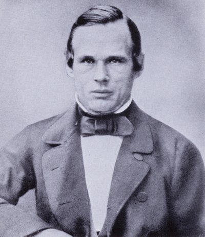 Anders Jonas Angstrom, ruotsalainen fyysikko ja tähtitieteilijä, tunnettu spektroskopian kehittämisestä (m/v kuva) tekijältä Swedish Photographer