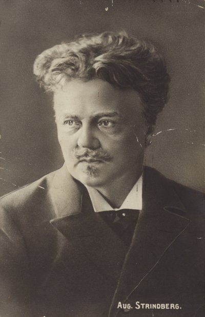 August Strindbergin muotokuva tekijältä Swedish Photographer