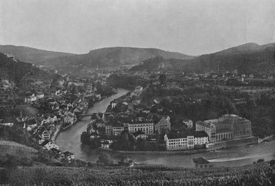 Baden, yleisnäkymä (mv/w kuva) tekijältä Swiss Photographer