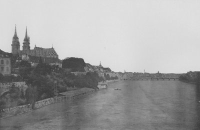 Basel, katedraali ja Rein (m/v kuva) tekijältä Swiss Photographer
