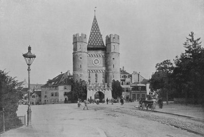 Basel, The Spahlen Gate (m/w kuva) tekijältä Swiss Photographer