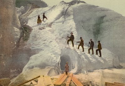 Berner Oberland: Grindelwald, Alajäätikkö (värillinen kuva) tekijältä Swiss Photographer