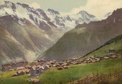 Berner Oberland: Murren, kokonaiskuva (värillinen kuva) tekijältä Swiss Photographer