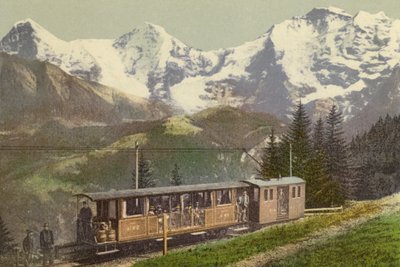 Berner Oberland: Murrenbahn (värillinen kuva) tekijältä Swiss Photographer