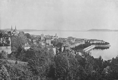 Neuchatel, Vue Generale (m/w kuva) tekijältä Swiss Photographer