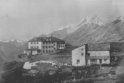 Ryffelberg et les Mischabel (m/w kuva) tekijältä Swiss Photographer