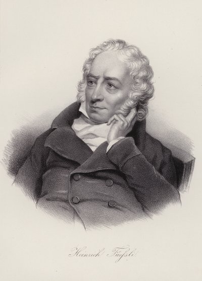 Henry Fuseli, sveitsiläinen taidemaalari (kaiverrus) tekijältä Swiss School