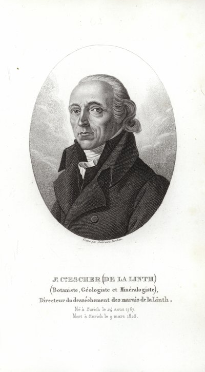Jean Conrad Escher de la Linth tekijältä Swiss School