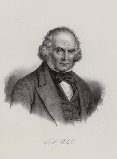 Johann Jakob Wehrli, sveitsiläinen kouluttaja (kaiverrus) tekijältä Swiss School