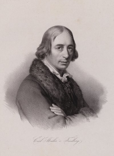 Karl von Muller-Friedberg, sveitsiläinen poliitikko (kaiverrus) tekijältä Swiss School