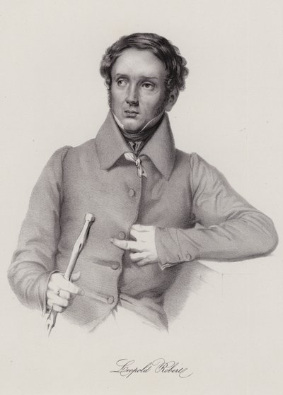 Louis Leopold Robert, sveitsiläinen taidemaalari (kaiverrus) tekijältä Swiss School