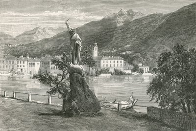 Lugano, Velan Tell-patsas tekijältä Swiss School