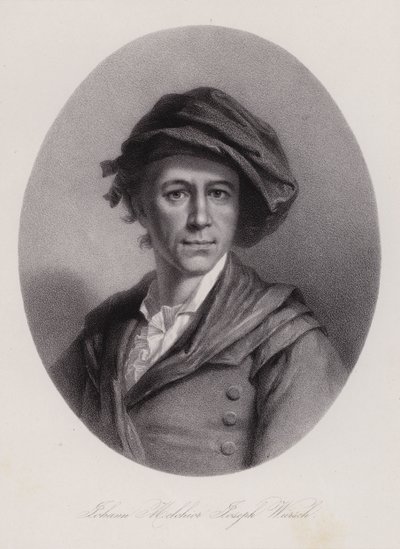 Melchior Wyrsch, sveitsiläinen taiteilija (kaiverrus) tekijältä Swiss School