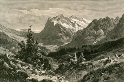 Lähellä Grindelwaldia, Berner Oberland tekijältä Swiss School