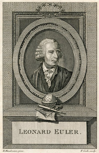 Leonard Eulerin muotokuva tekijältä Swiss School