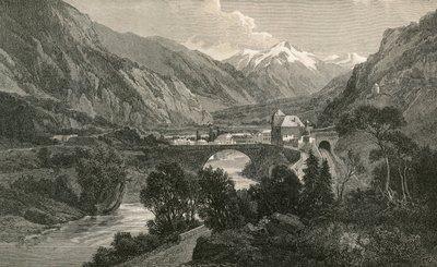 St. Maurice Ala-Rhônen laaksossa tekijältä Swiss School