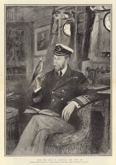 H R H Cornwallin ja Yorkin herttua, K G tekijältä Sydney Prior Hall