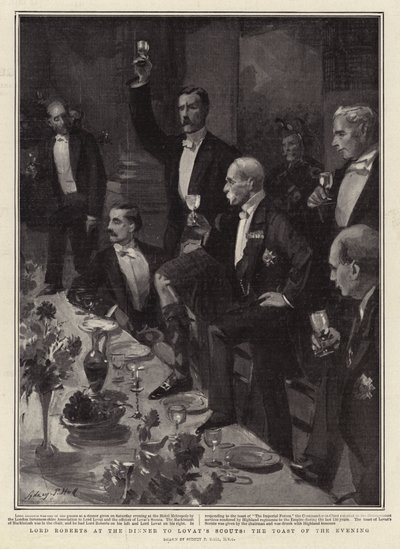 Lord Roberts illallisella Lovat