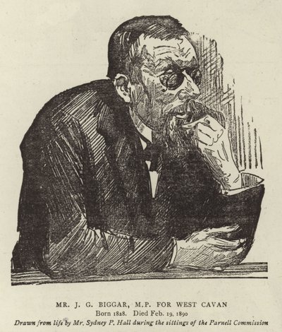 J G Biggar, West Cavanin kansanedustaja tekijältä Sydney Prior Hall
